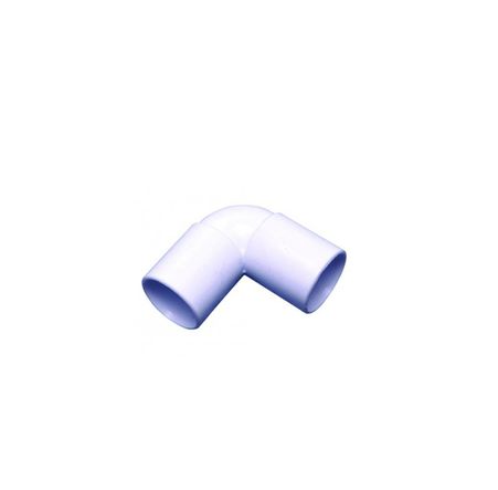 Wavin Osma White 21.5mm Solvent Weld Overflow Bend 90 Degree 1E160W