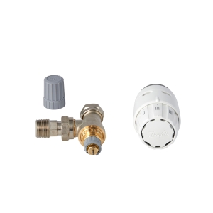 Danfoss RAS-C2 15mm Angled Thermostatic Radiator Valve 013G6050