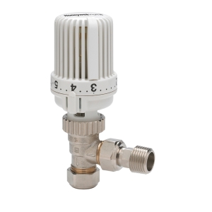 Honeywell Home Essential TRV, Angled 15mm White VT15EG