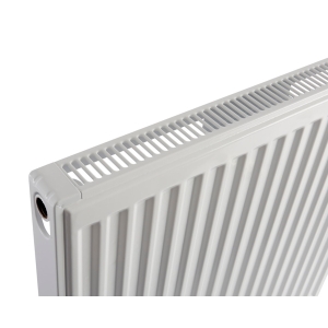 Halcyon, By Stelrad Compact Radiator 600 x 1100mm Type 11 (K1) Single Planel, Single Convector Radiator White 80260013844 (BTU Output) 3634