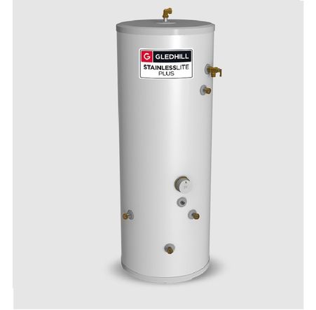 Gledhill Stainless Lite Plus Indirect Solar Cylinder 250 Litre PLUIN250SOV