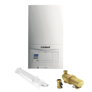 Vaillant EcoFit Pure 825C 25kW Combi Boiler with Horizontal Flue And Advance Filter 10020389 PURE825CHORPK