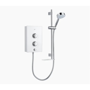 MIRA Decor Single Outlet Electric Shower 8.5KW White 1.1894.007