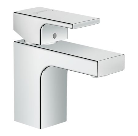 Hansgrohe Vernis Shape Single Lever Basin Mixer 70 With Isolated Water Conduction Without Waste Set Chrome 71567000