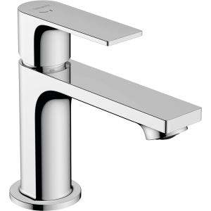 Hansgrohe Rebris E Single Lever Basin Mixer 80 Coolstart Without Waste Set Chrome 72554000