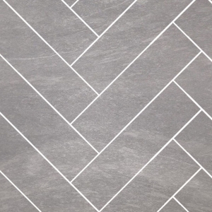 iflo Strata Stone Herringbone Tile Effect Easy Lock Wall Panel 2400mm x 620mm 188122