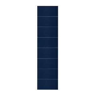 iflo Celestial Blue Tile Effect Easy Lock Wall Panel 2400mm x 620mm 188137