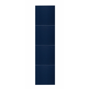 iflo Celestial Blue Tile Effect Easy Lock Wall Panel 2400mm x 620mm 188138